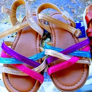 New toddler girl sandles